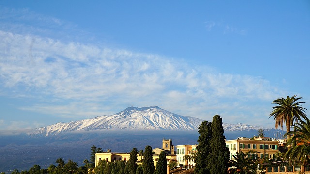 Etna from Taormina