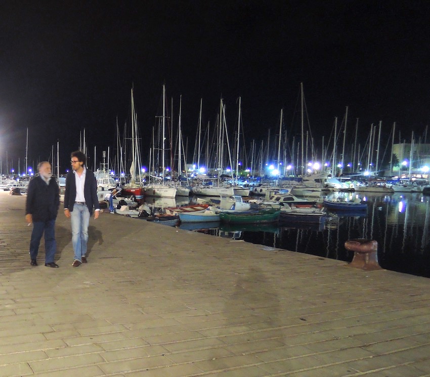 the old port of Palermo